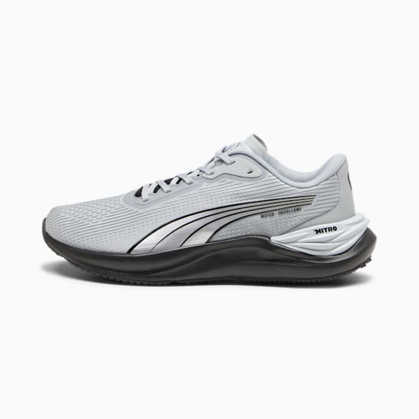 Tenis para correr Electrify NITRO 3 WTR para mujer, Cool Dark Gray-PUMA Black-PUMA Silver, extralarge